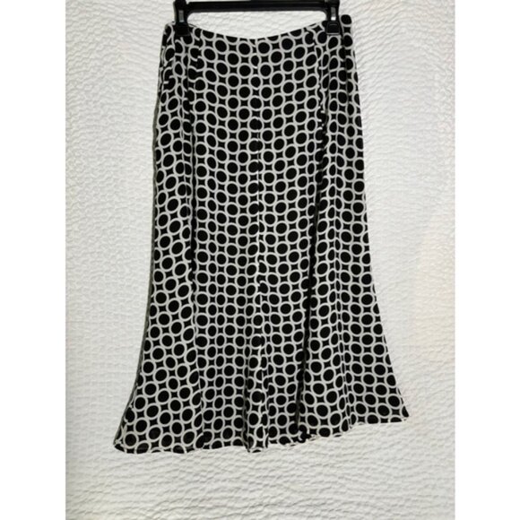 Women's Kenar Skirt Size 6 Black & White - Picture 3 of 5